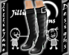 {JJ} Buckle Boots Black