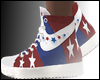 U.s. flag sneakers