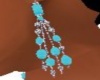 Turquoise Bead Earring