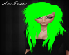 |K| Green Rave Hair