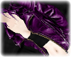 Purple leather jacket-F