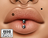 Labret piercing