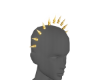 gold spike glow crown