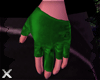 X l Green Gloves
