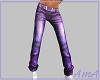 Z: Purple Pastel Jeans