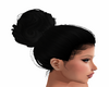 dark goddess bun