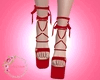 D! fara heels red