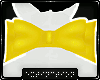 . bow collar | yellow