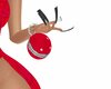 Tease Red Wrist Bag