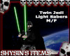 Twin Jedi Sabers M/F