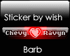 Vip Sticker Chevy/Ravyn