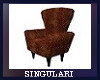 Snake leather chair