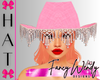 Fancy Cowgirl Hat Pink