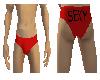 Sexy red speedo