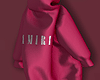 .Pink Wall Hoodie.