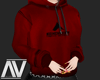 * EIGER hoodie red F