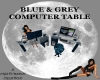 *CM*BLUE GREY COMPUTER
