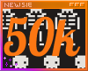 50k Support Sticker