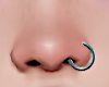 L Nose Ring Silver