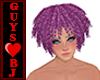 Purple Glitter Curls
