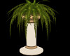 Bronz&Crm Fern Pedestal