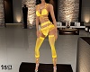 Yellow Sexy Lingerie