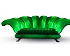 green kiss chair