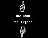 The Man/The Legend shirt