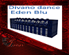 Divano Dance blu Eden