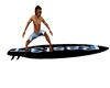 Animated Surf Board