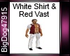 [BD] WhiteShirt&RedVast