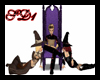 SD Purple Throne w/poses