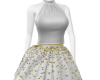 .M. White Diamond Dress