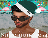 Santa Hat Hair Black V2