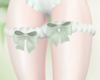 mint leg bows ☆-☆