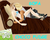 {J@}Choco Fudge sofa/10p