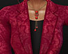 Ruby silk jacket