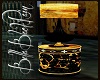Black n Gold Ornate Lamp