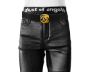 後 LEATHER TROUSERS
