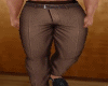Lex Brown Suit Pants