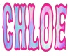 Chloe name wall hanging