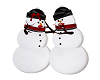 Christmas Snow Couple