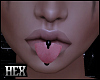 Pierced Tongue
