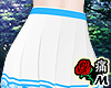 蝶 W. Plaid Blue Skirt