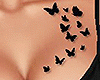 Flying Butterfly Tattoo