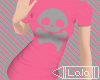 [LC] Pink Skull Tee