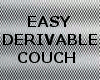 [A] easy derivable couch