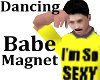 Dancing Babe Magnet