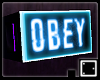 ` Obey Sign