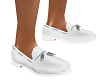 STEM White Loafers